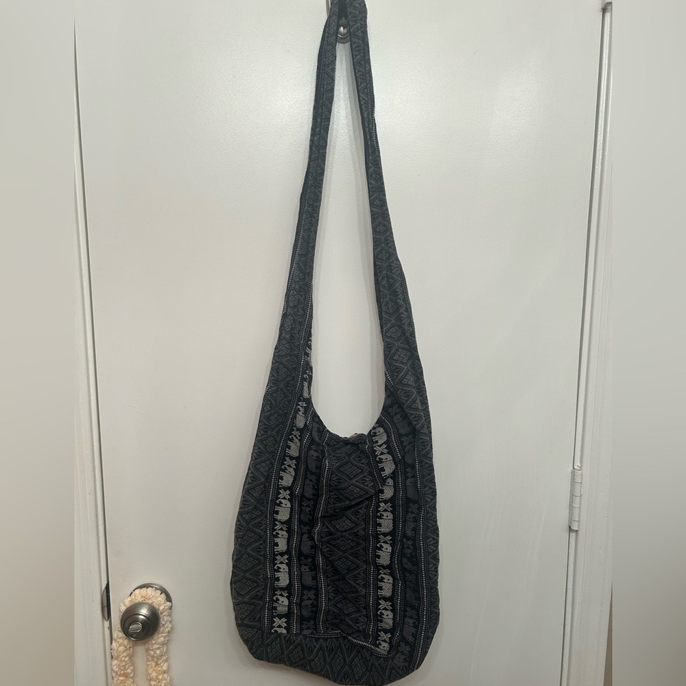 Elephant Boho Crossbody Sling Bag